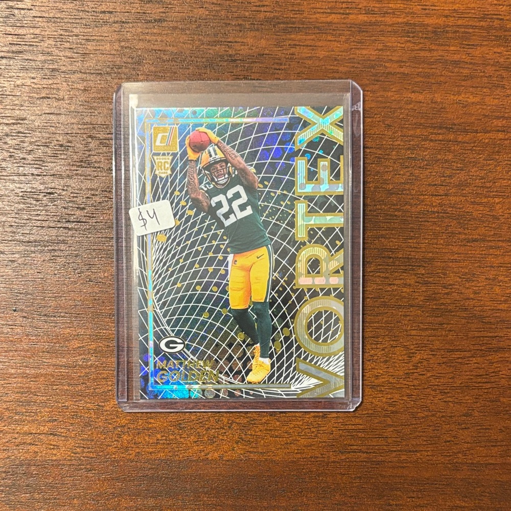 Matthew Golden 2025 Donruss Vortex Rookie Card #14